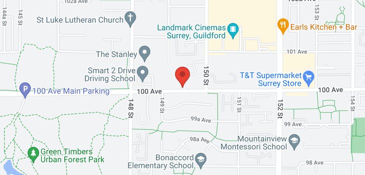 map of 113 14945 100 AVENUE